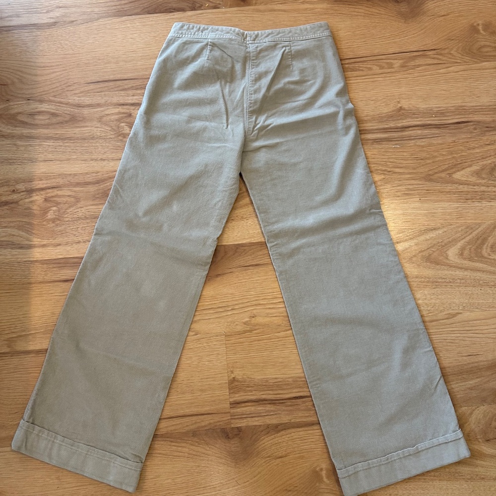 Express Stretch Corduroy Pants - Wide Leg - 7/8R - Picture 10 of 16